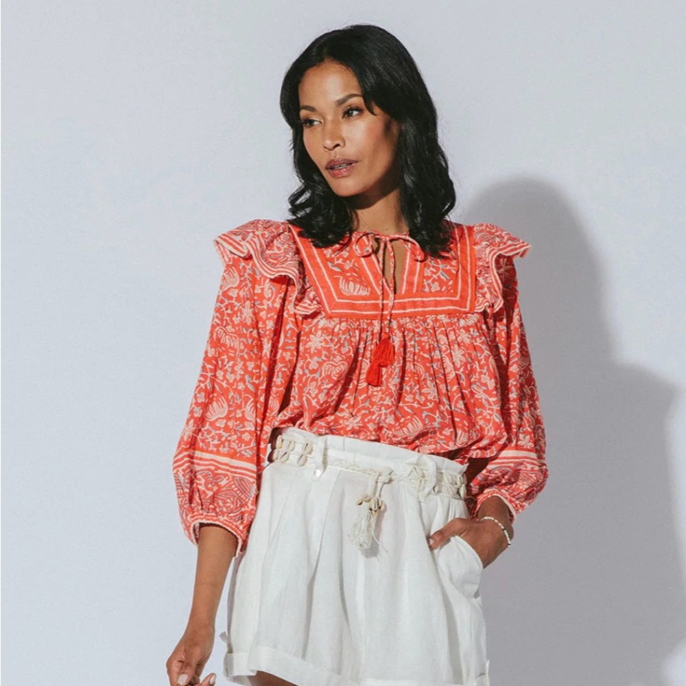 Cleobella Mylah Blouse Size L - Work Once!